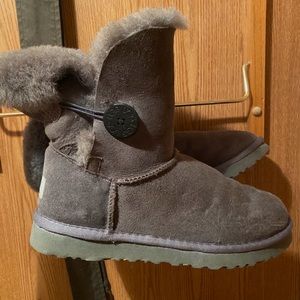 Ugg fuzzy boots